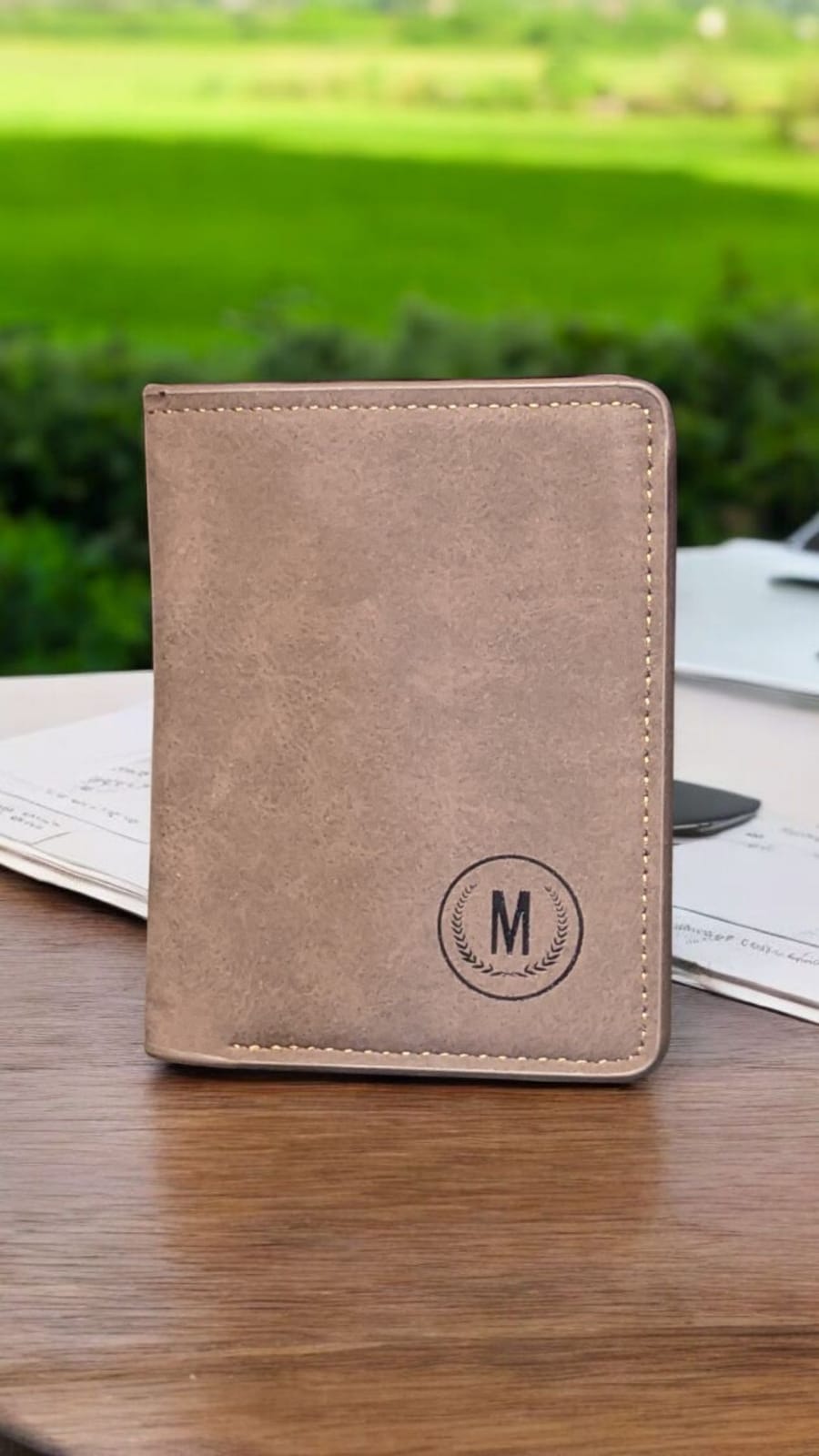 rylo wallet brown